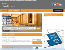 Tablet Screenshot of hotel-jobs.co.uk